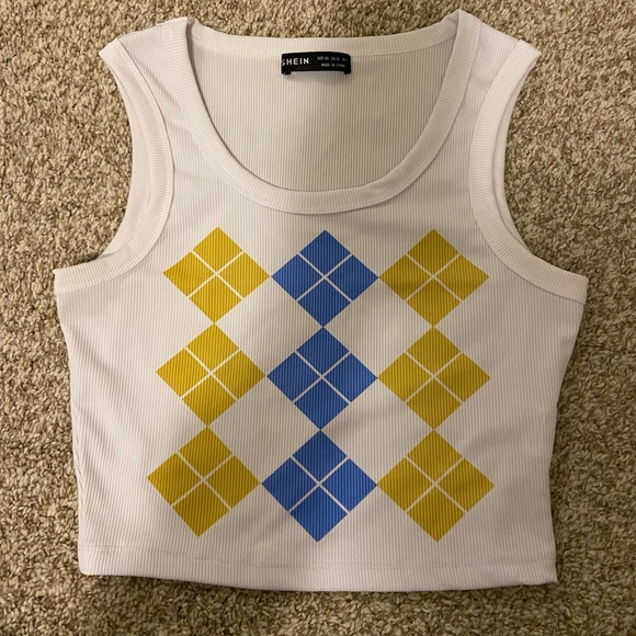 argyle tank - Picture 1 of 3
